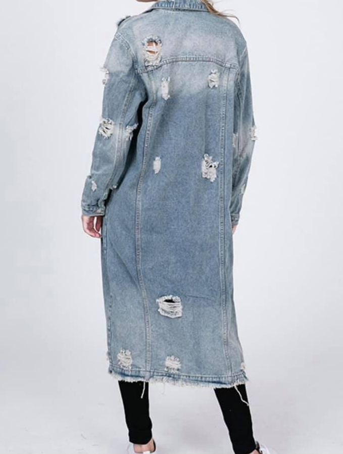 Trench Jean jacket