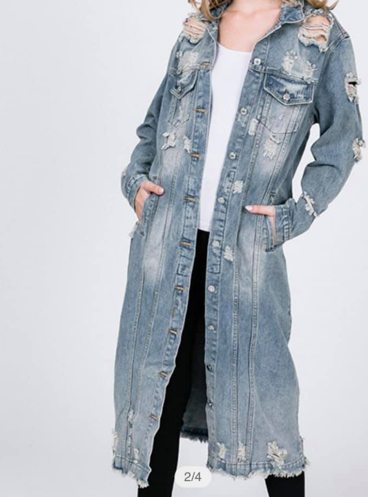 Trench Jean jacket